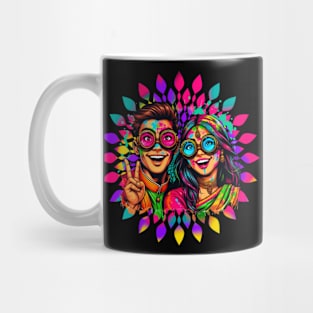 T shirt for Happy Holi festival celebration 02 Mug